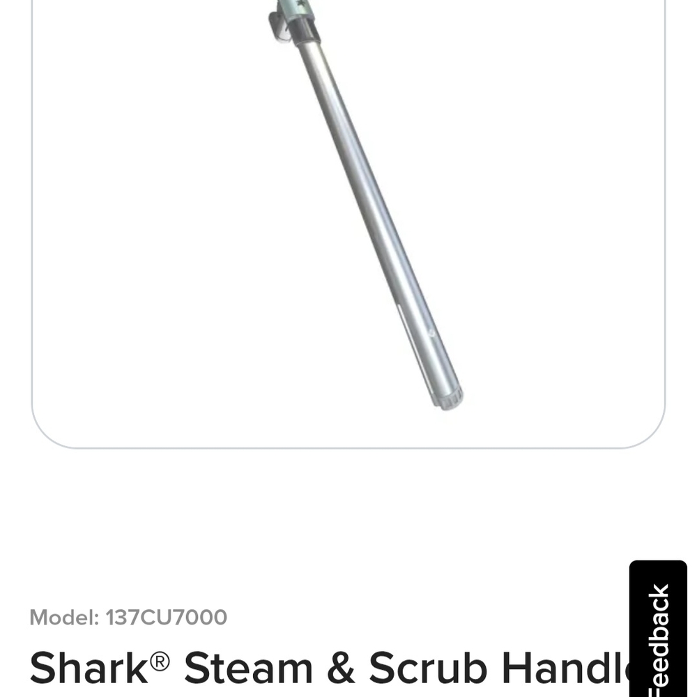 New Shark® Steam & Scrub Handle and Wands$37.99 MSRP each